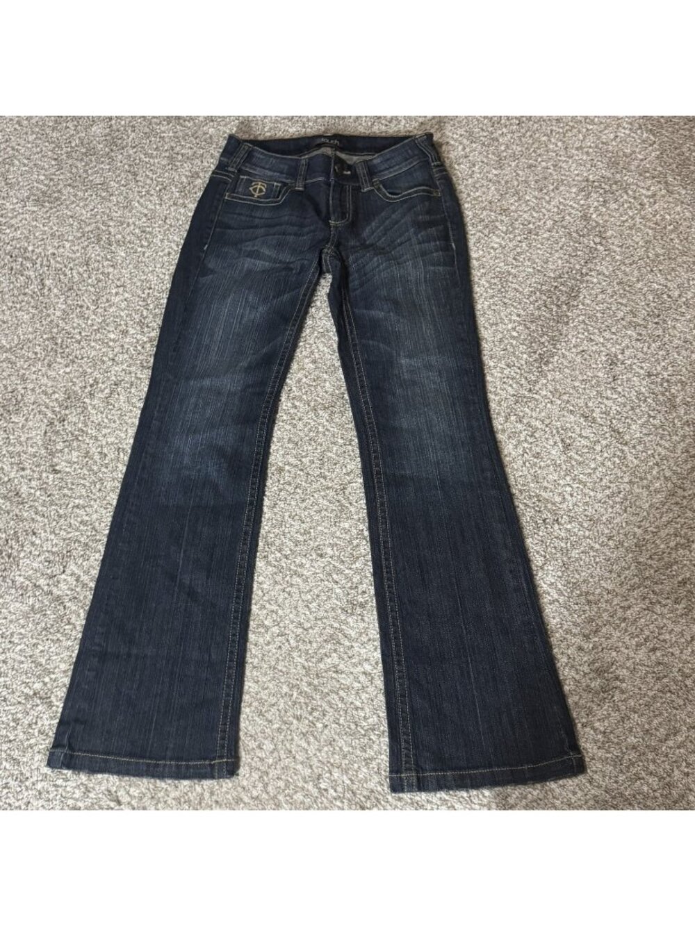 Minnesota Twins Touch by Alyssa Milano Bootcut Jeans Women's 28 x 31 Embroidery